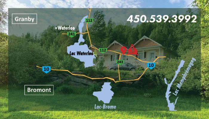 Motel & Chalets --Shefford-Waterloo- Habitation Forest Exteriör bild